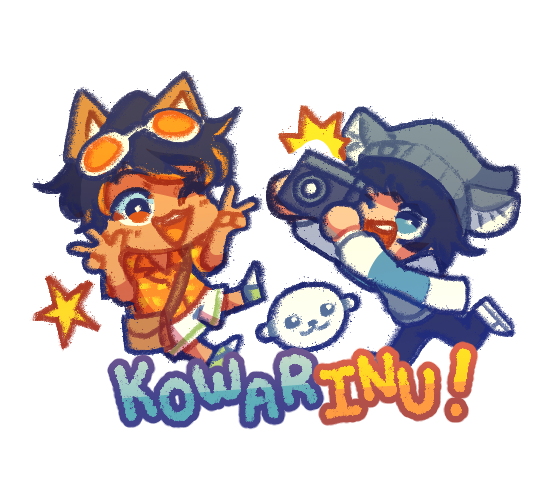 KryztophLucas & Robin_Kowara Chibi