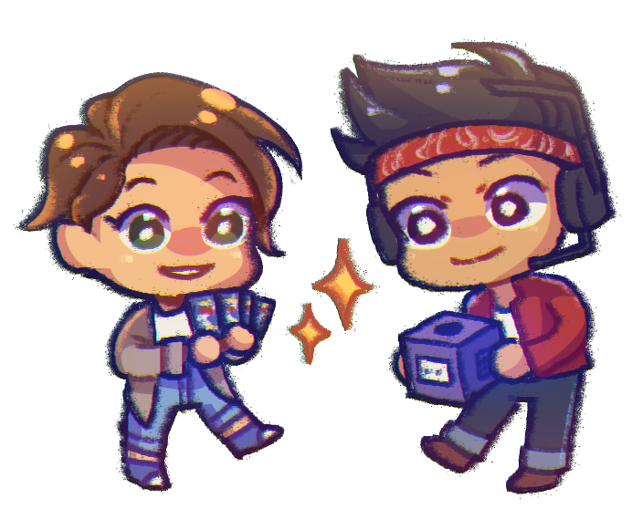 Chibi Couple Commission
